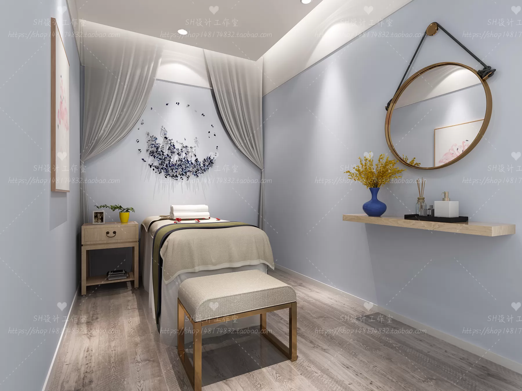 SPA BEAUTY 3D SCENES – VRAY RENDER – 22