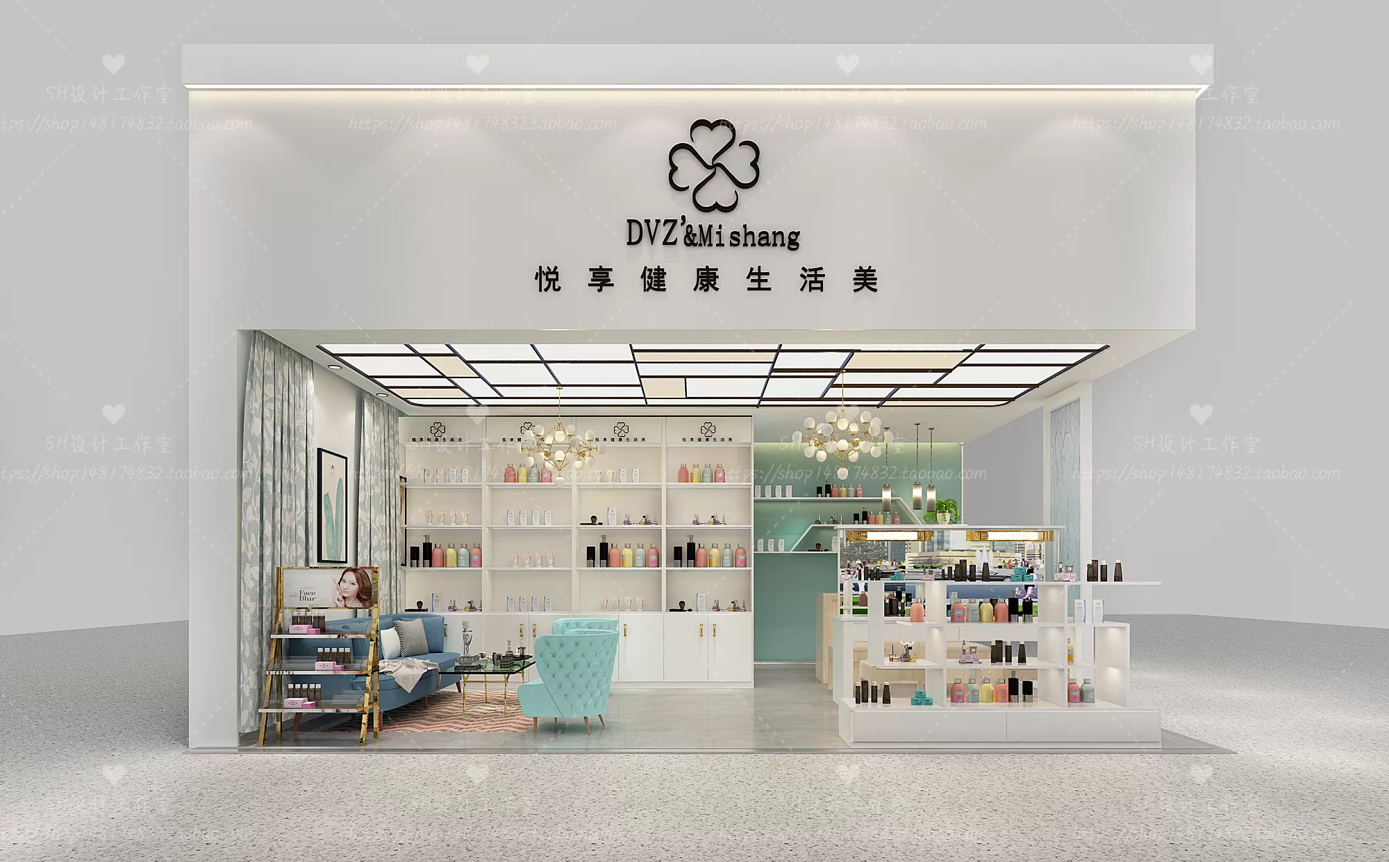 SPA BEAUTY 3D SCENES – VRAY RENDER – 25