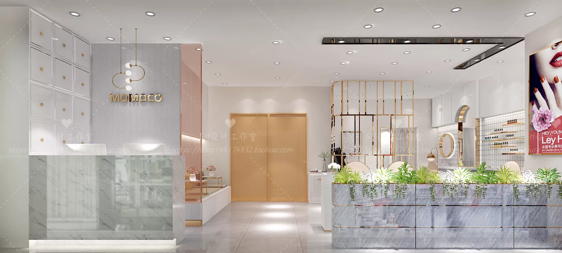 SPA BEAUTY 3D SCENES – VRAY RENDER – 27