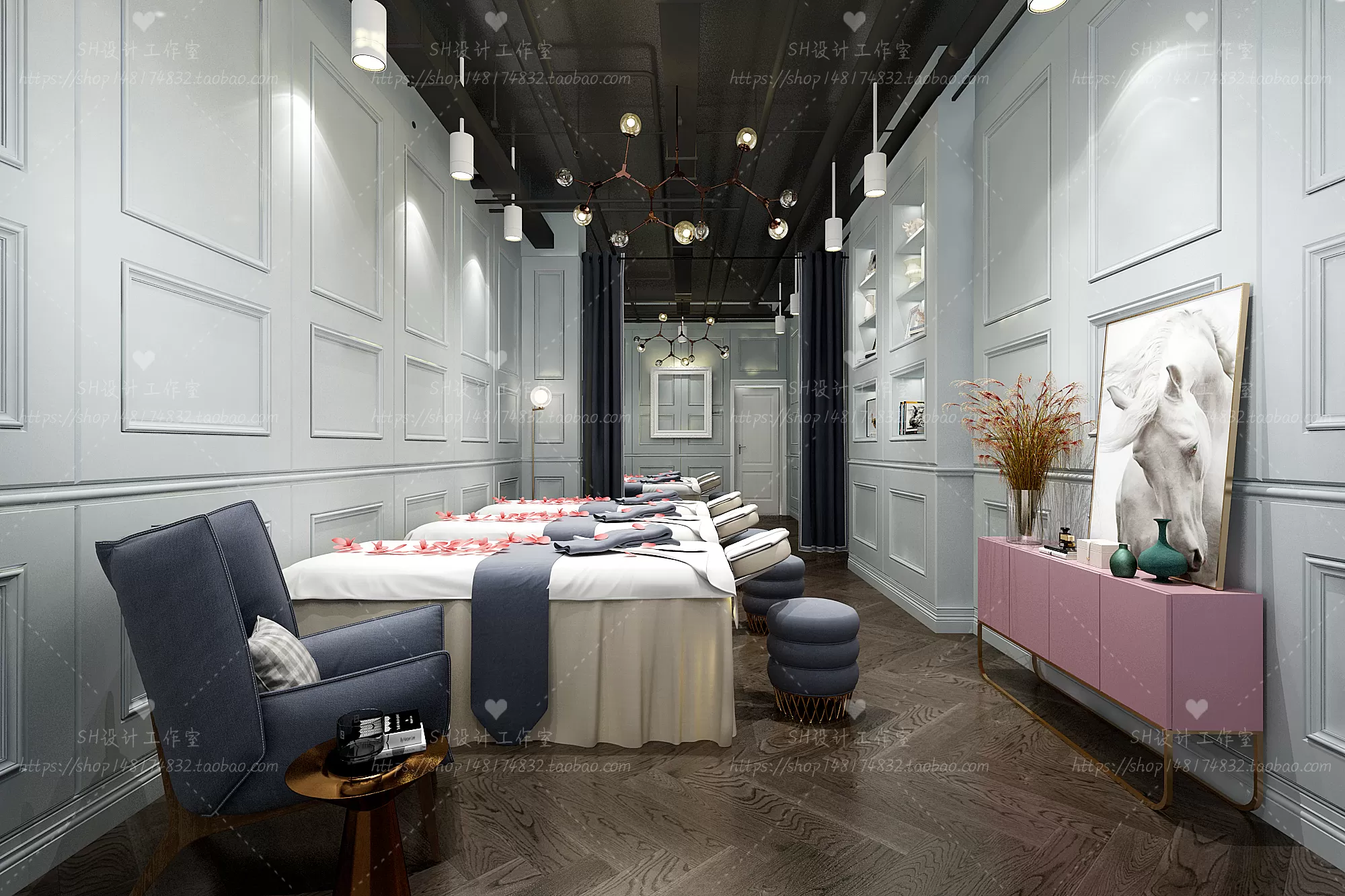 SPA BEAUTY 3D SCENES – VRAY RENDER – 29