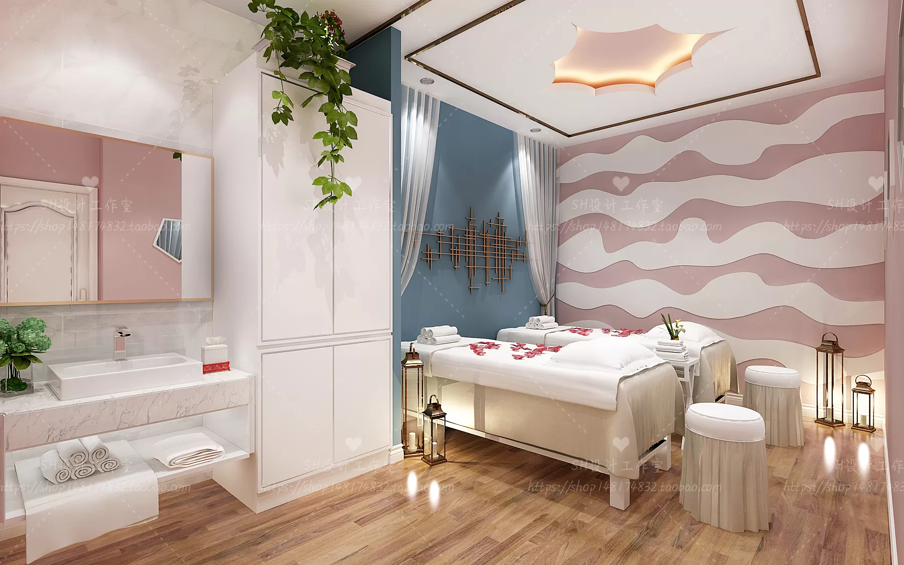 SPA BEAUTY 3D SCENES – VRAY RENDER – 30