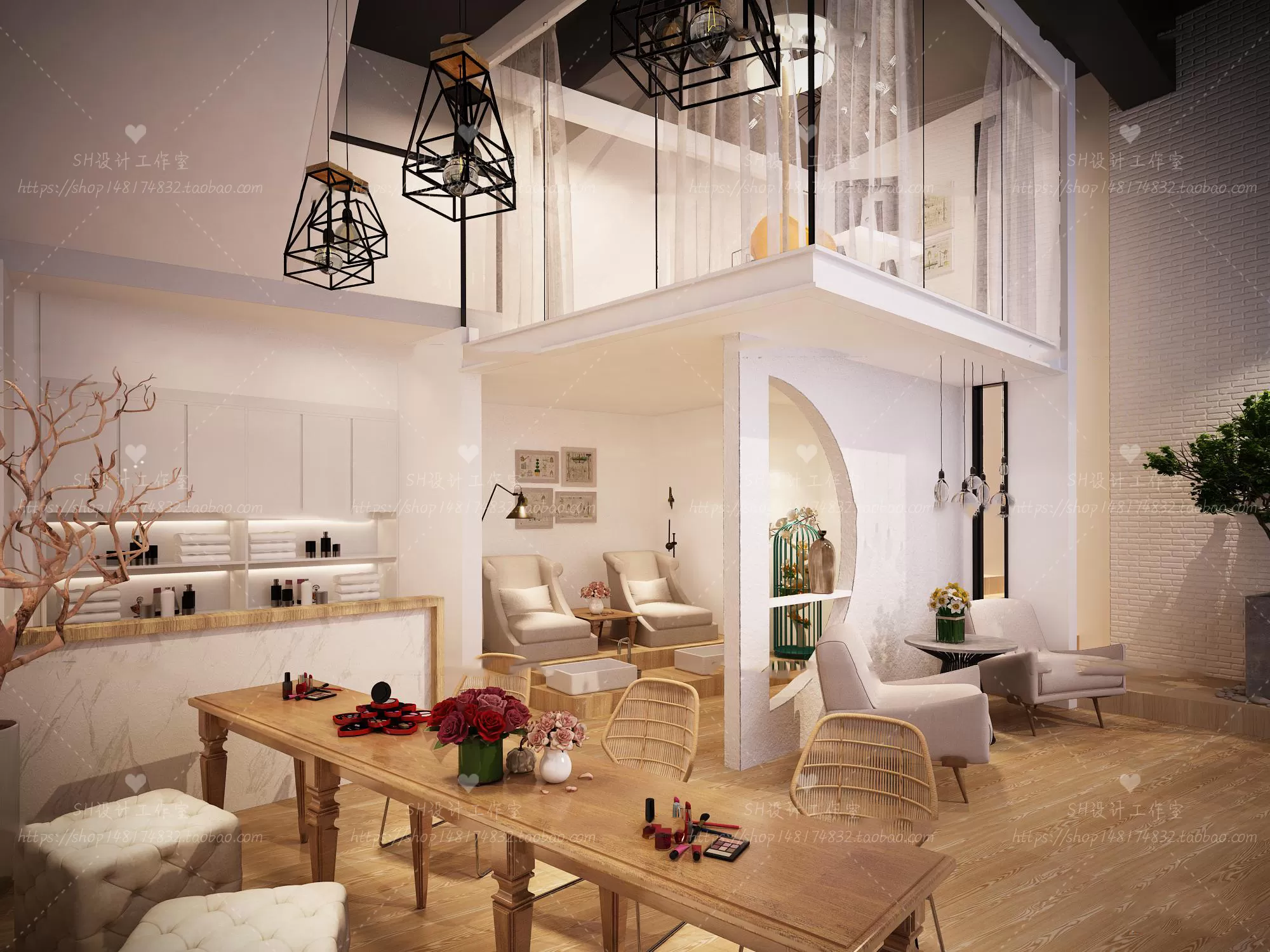 SPA BEAUTY 3D SCENES – VRAY RENDER – 32