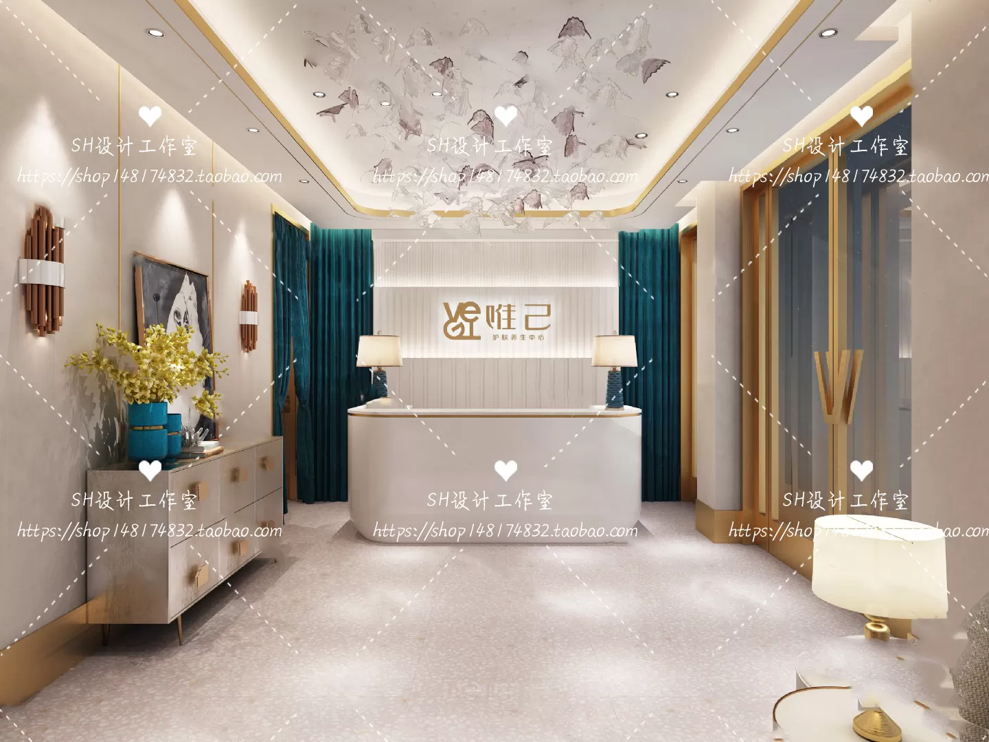 SPA BEAUTY 3D SCENES – VRAY RENDER – 89 SPA BEAUTY 3D SCENES – VRAY RENDER – 89