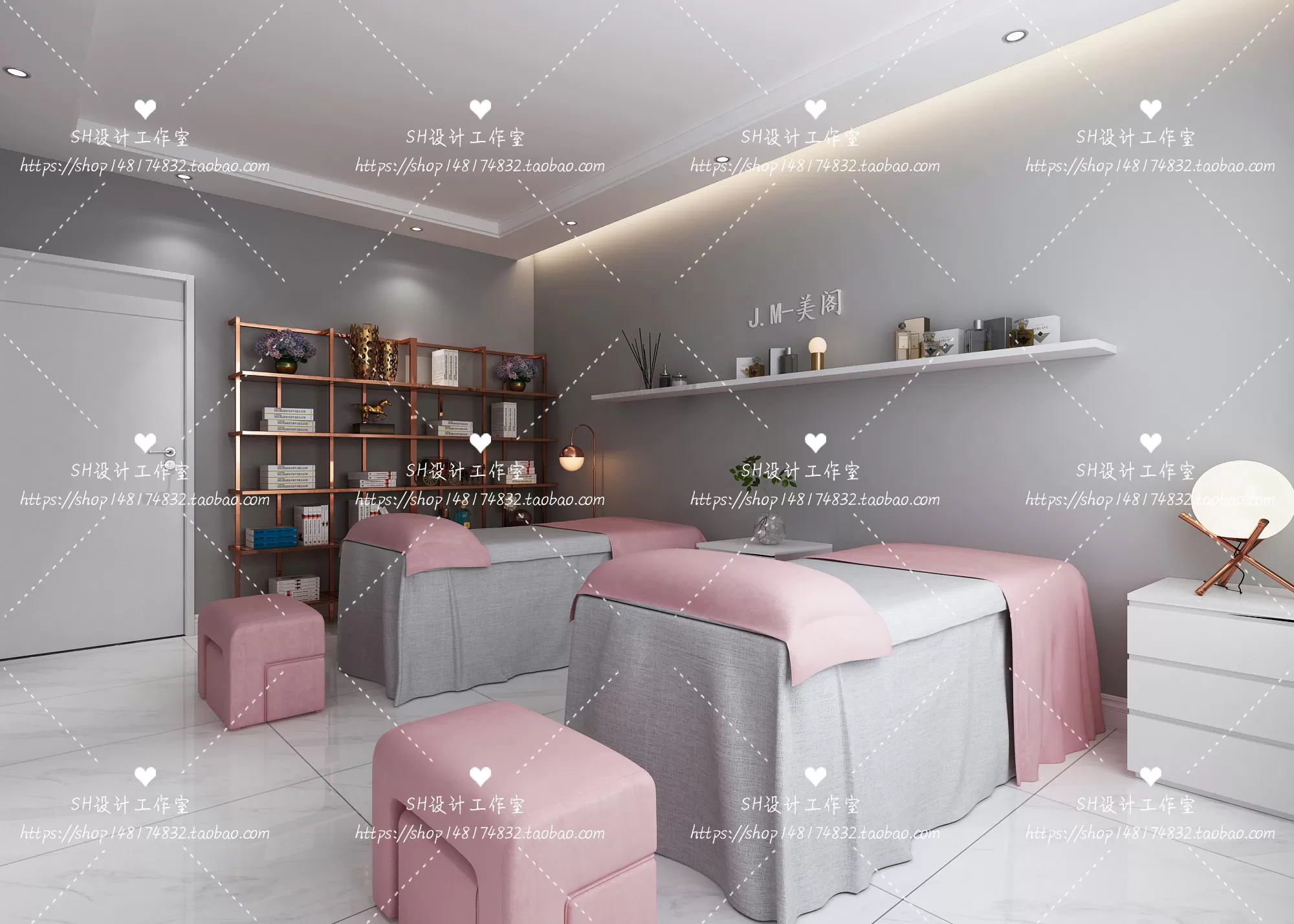 SPA BEAUTY 3D SCENES – VRAY RENDER – 90 SPA BEAUTY 3D SCENES – VRAY RENDER – 90