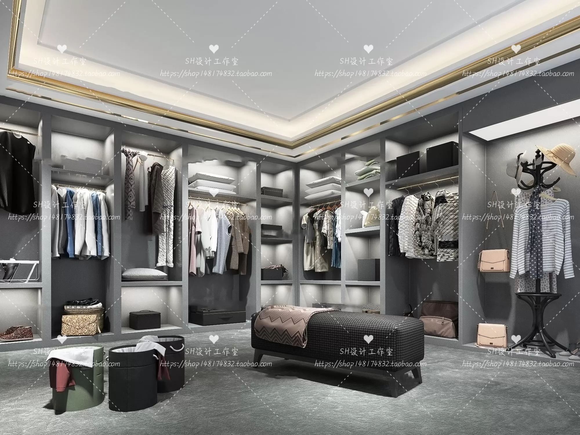 STOCKROOM 3D SCENES – VRAY RENDER – 30