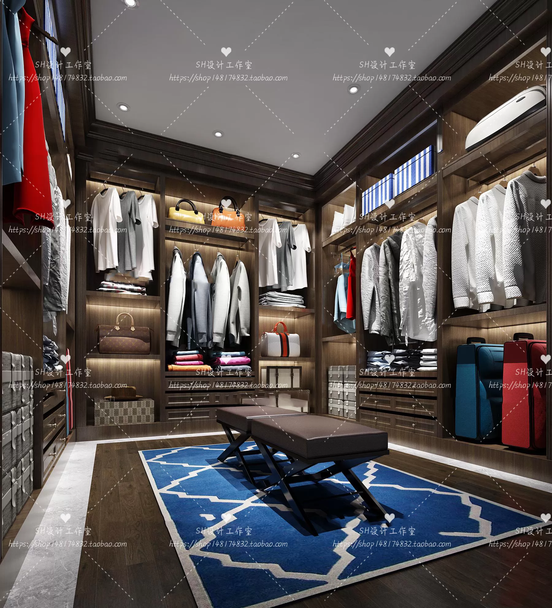 STOCKROOM 3D SCENES – VRAY RENDER – 56