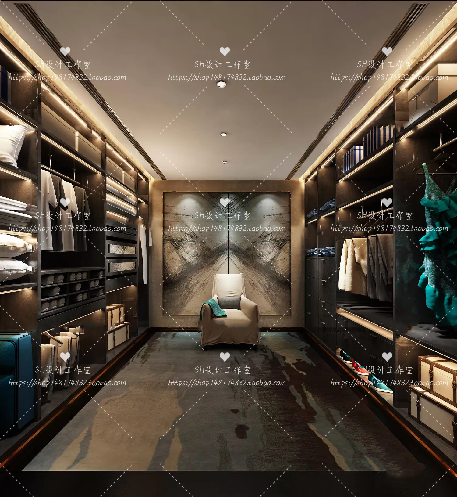 STOCKROOM 3D SCENES – VRAY RENDER – 66