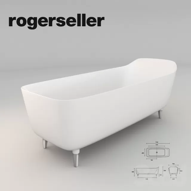 Amélie Freestanding Lucite Acrylic Bath – 205737 Amélie Freestanding Lucite Acrylic Bath – 205737