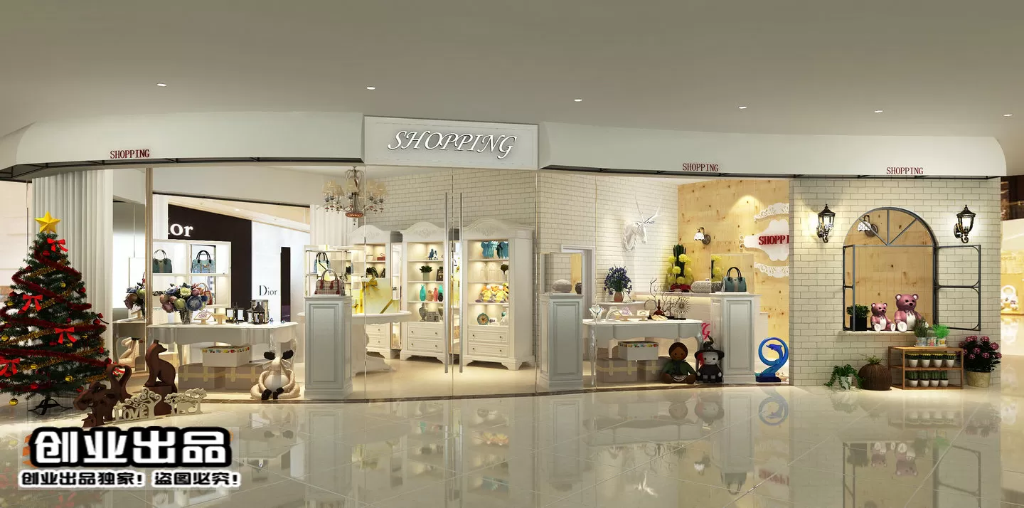 CLOTHING STORE – 3D SCENES – 0031