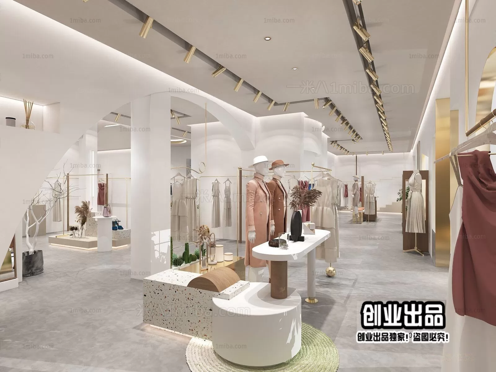 CLOTHING STORE – 3D SCENES – 0040