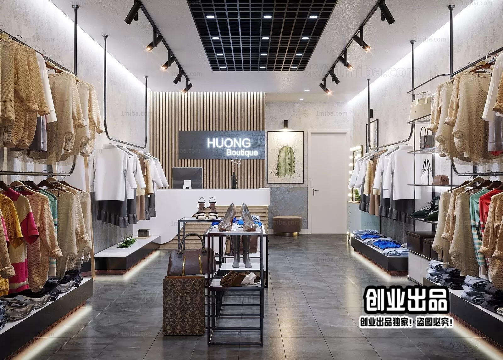 CLOTHING STORE – 3D SCENES – 0041