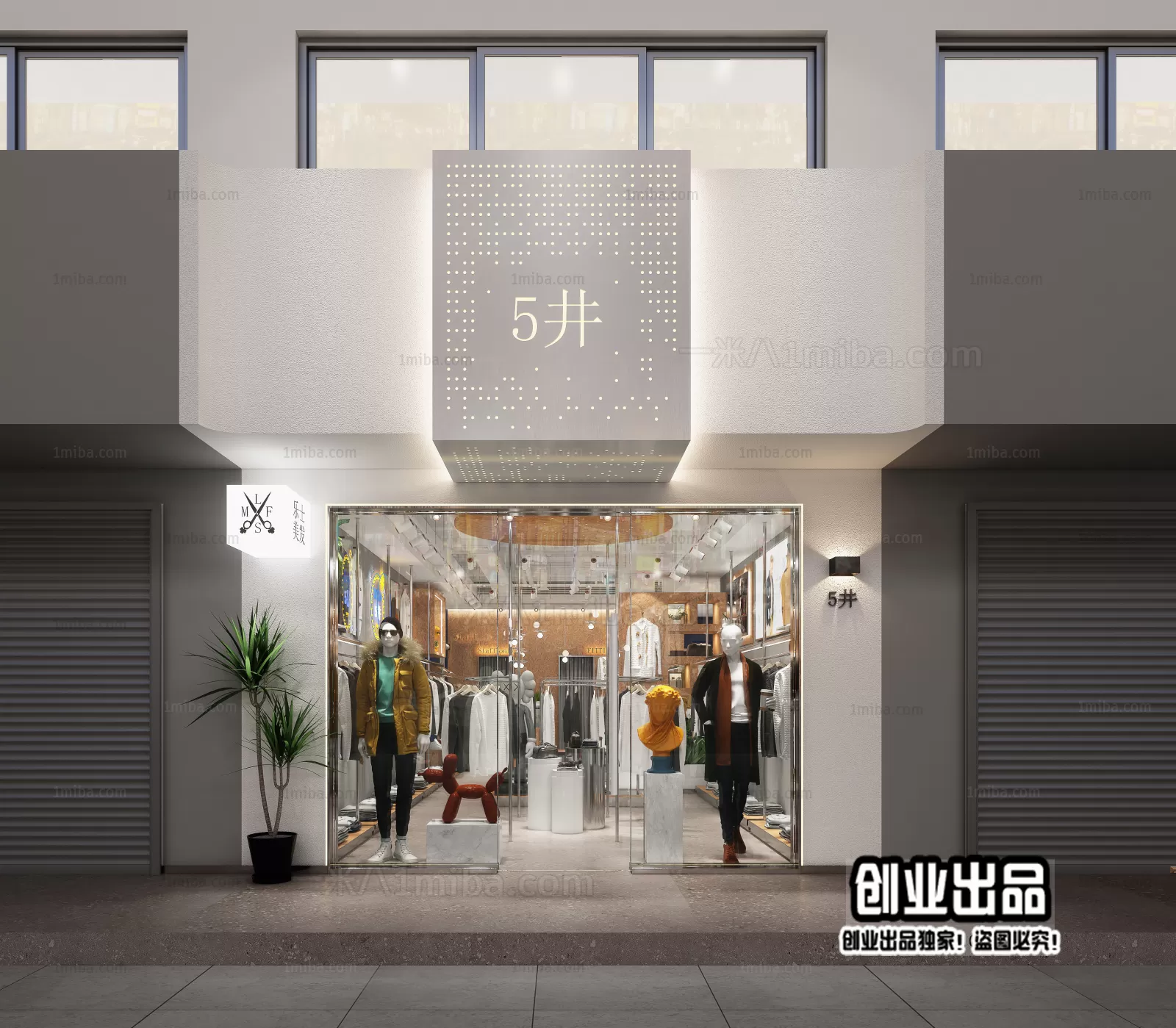 CLOTHING STORE – 3D SCENES – 0045