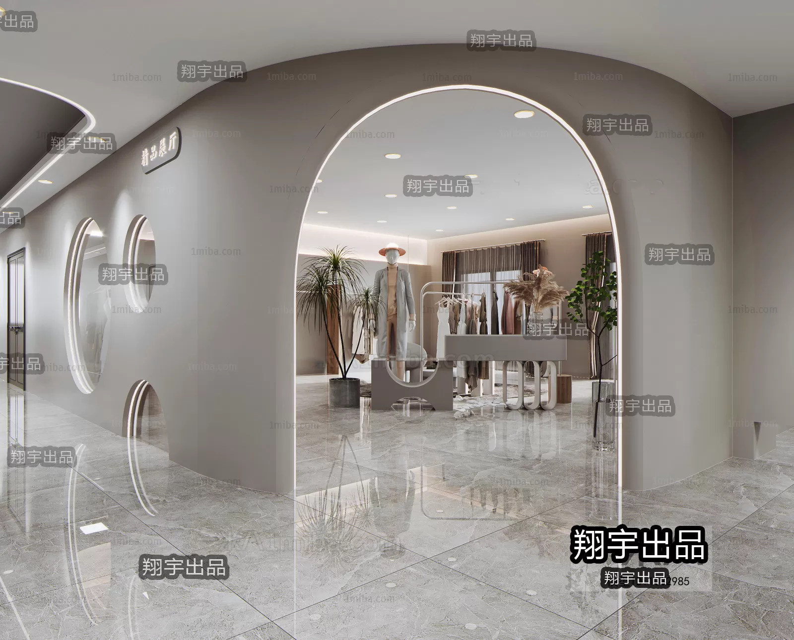 CLOTHING STORE – 3D SCENES – 0046