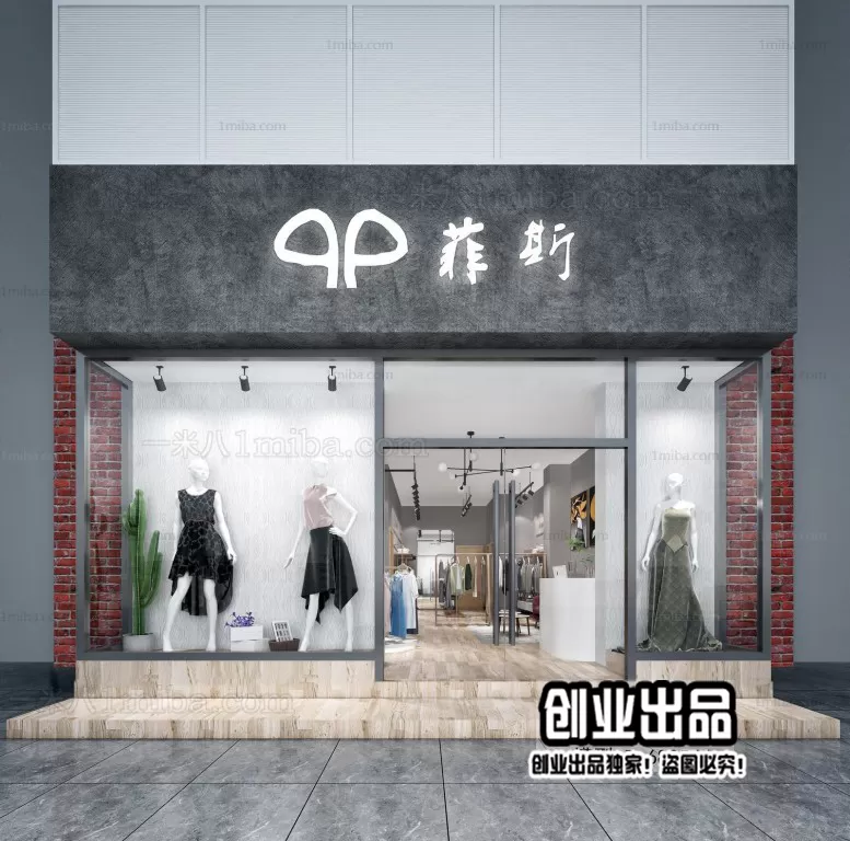 CLOTHING STORE – 3D SCENES – 0051