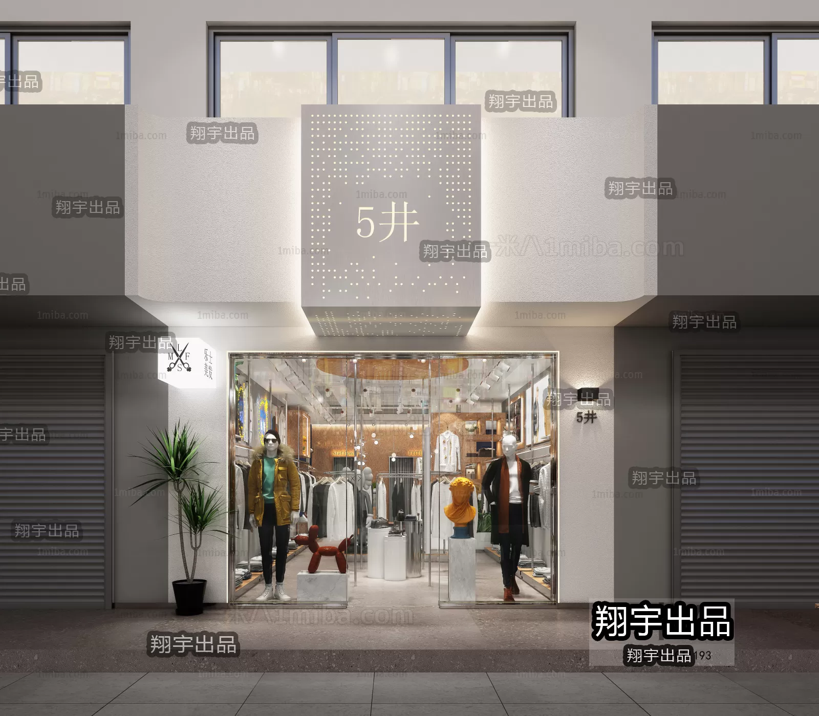 CLOTHING STORE – 3D SCENES – 0057