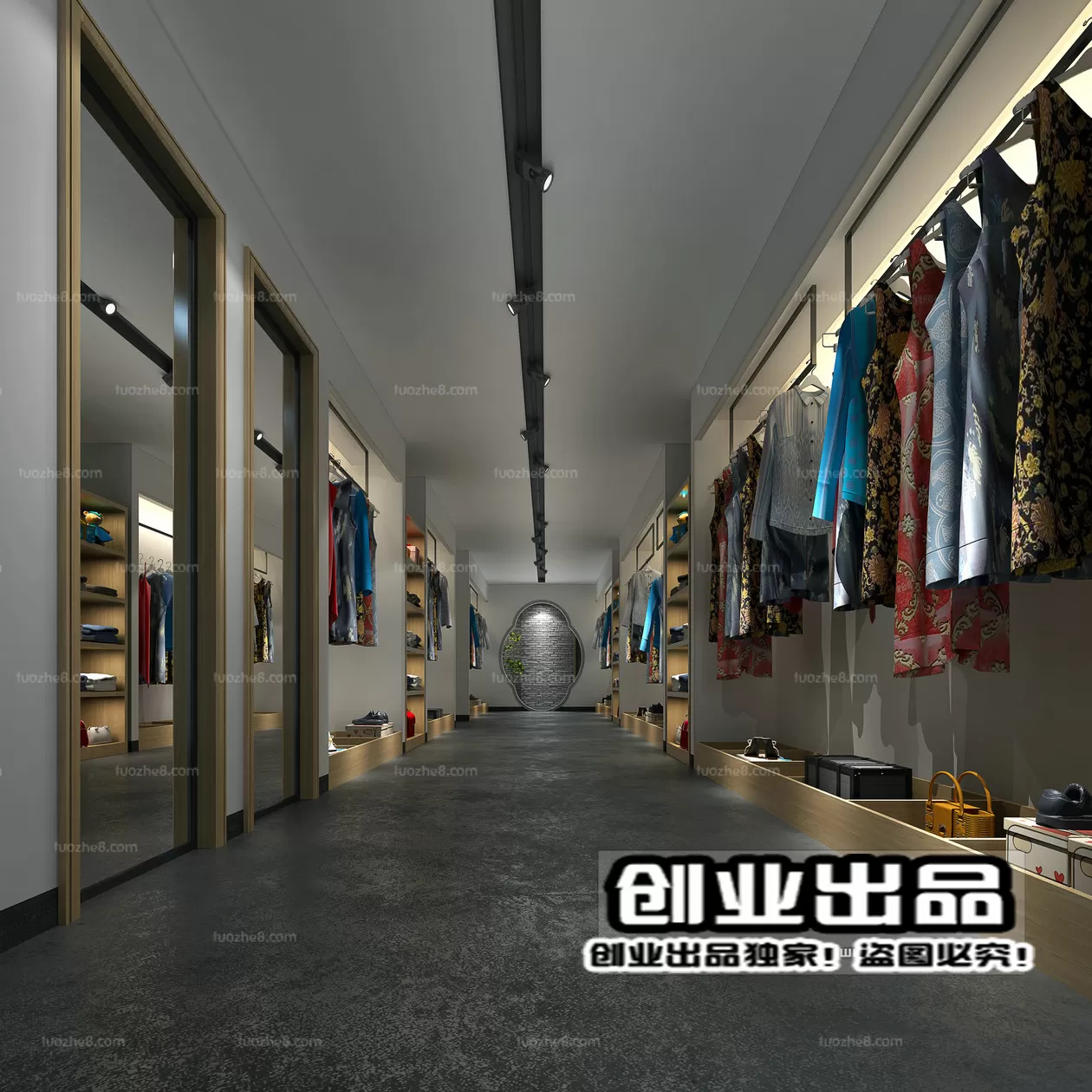 CLOTHING STORE – 3D SCENES – 0059