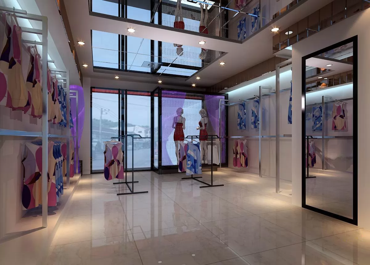 CLOTHING STORE – 3D SCENES – 0060