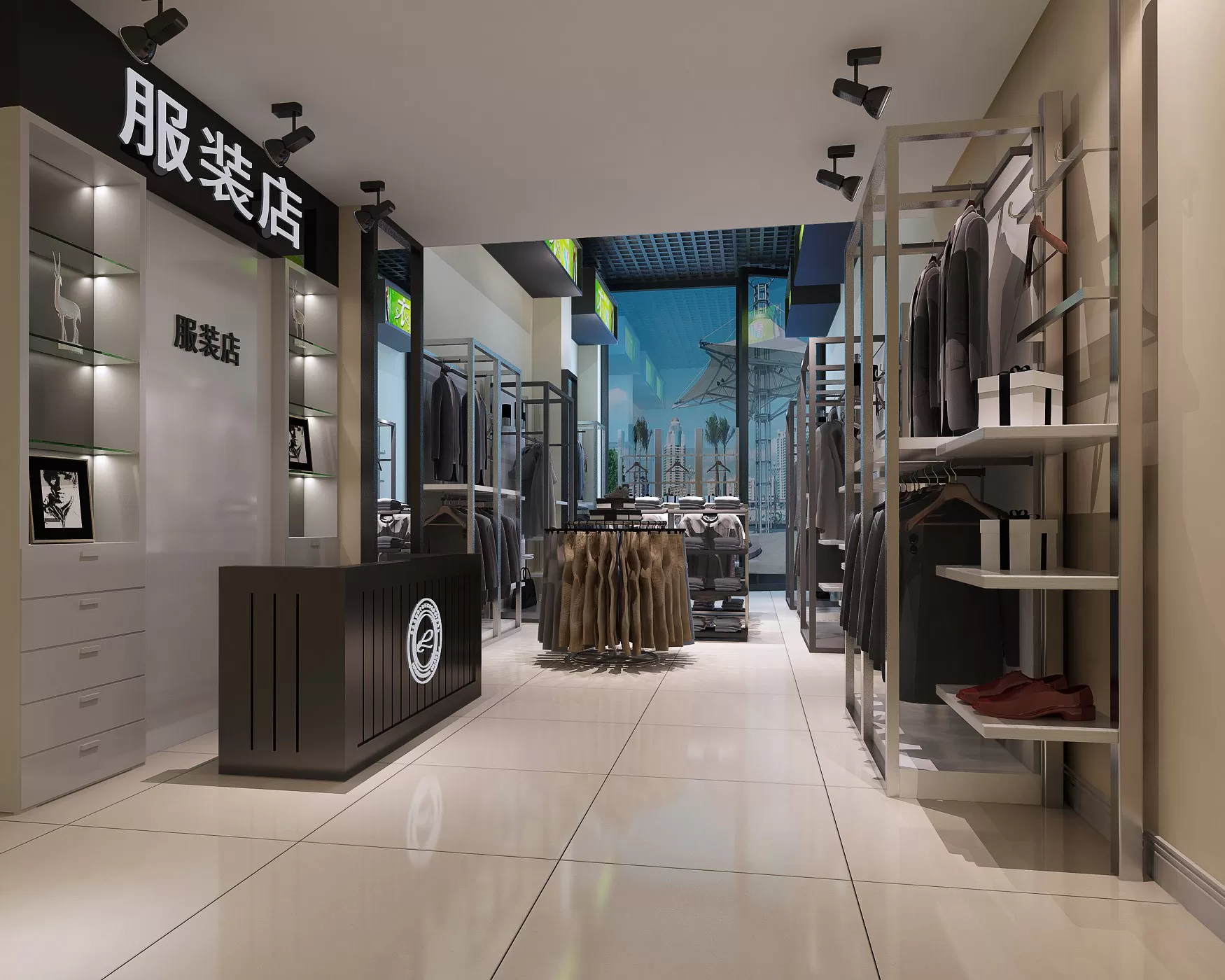 CLOTHING STORE – 3D SCENES – 0061