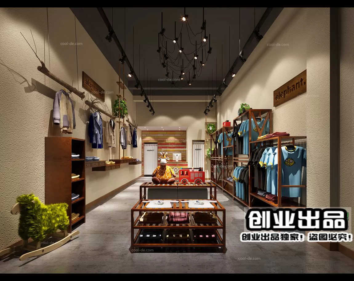 CLOTHING STORE – 3D SCENES – 0066