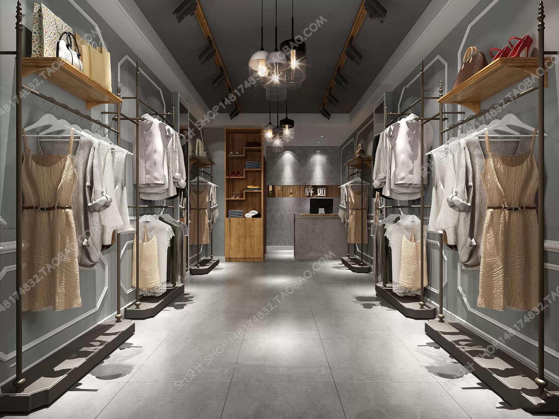 CLOTHING STORE – 3D SCENES – 0074