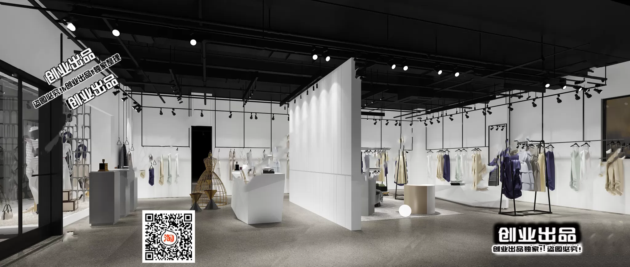 CLOTHING STORE – 3D SCENES – 0076