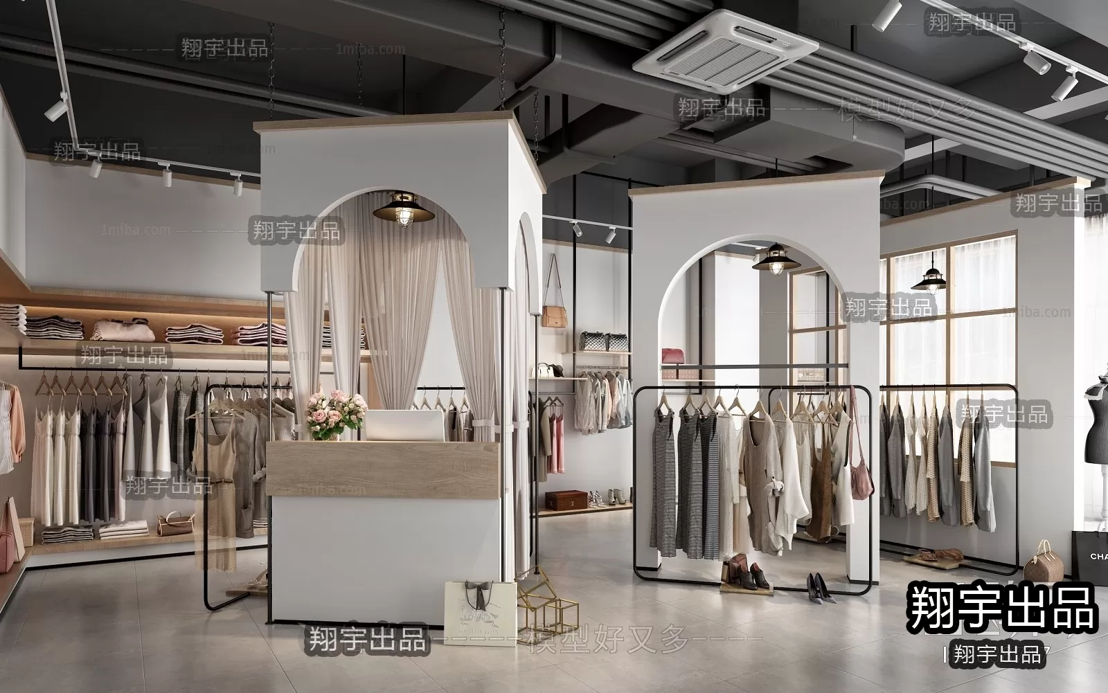 CLOTHING STORE – 3D SCENES – 0079