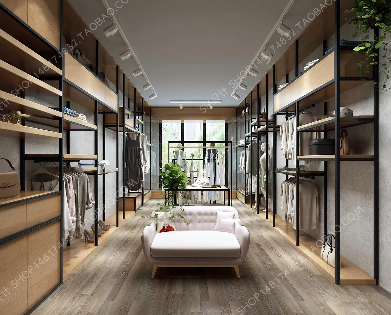 CLOTHING STORE – 3D SCENES – 0094