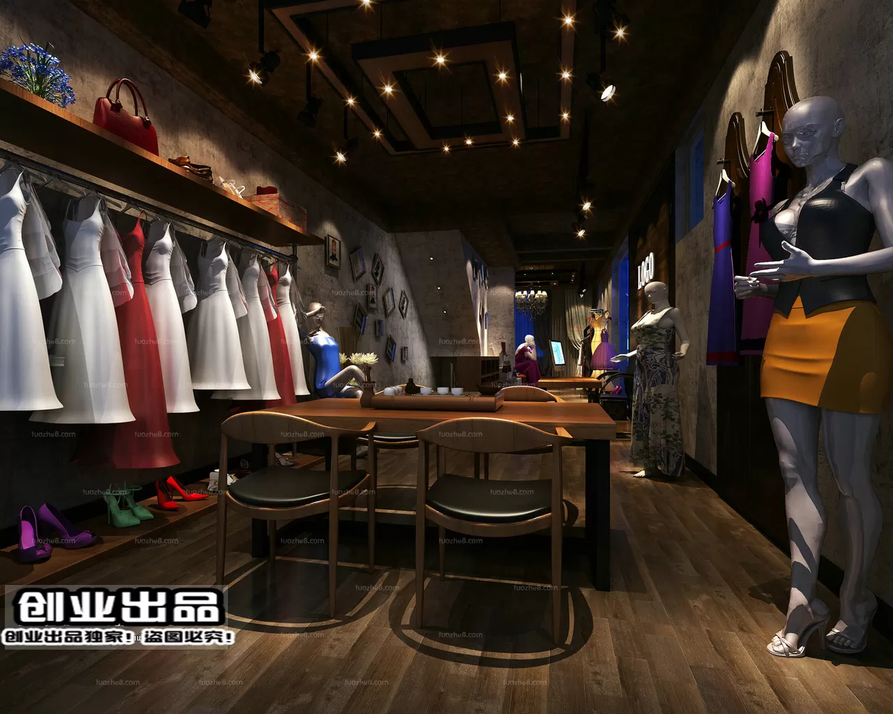 CLOTHING STORE – 3D SCENES – 0099