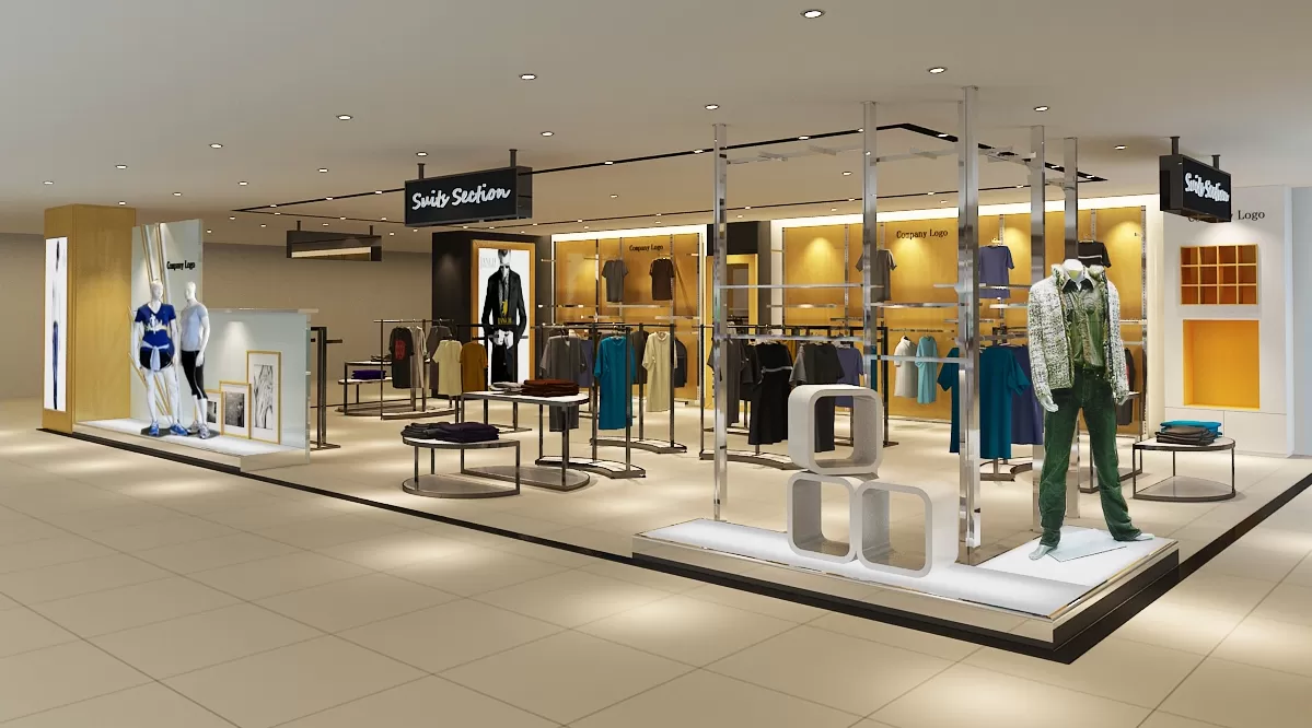 CLOTHING STORE – 3D SCENES – 0131