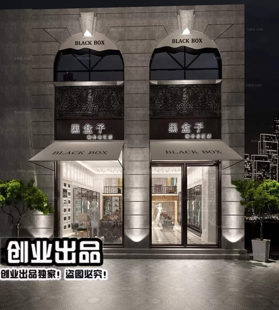 CLOTHING STORE – 3D SCENES – 0162