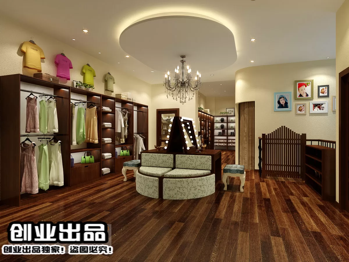 CLOTHING STORE – 3D SCENES – 0163