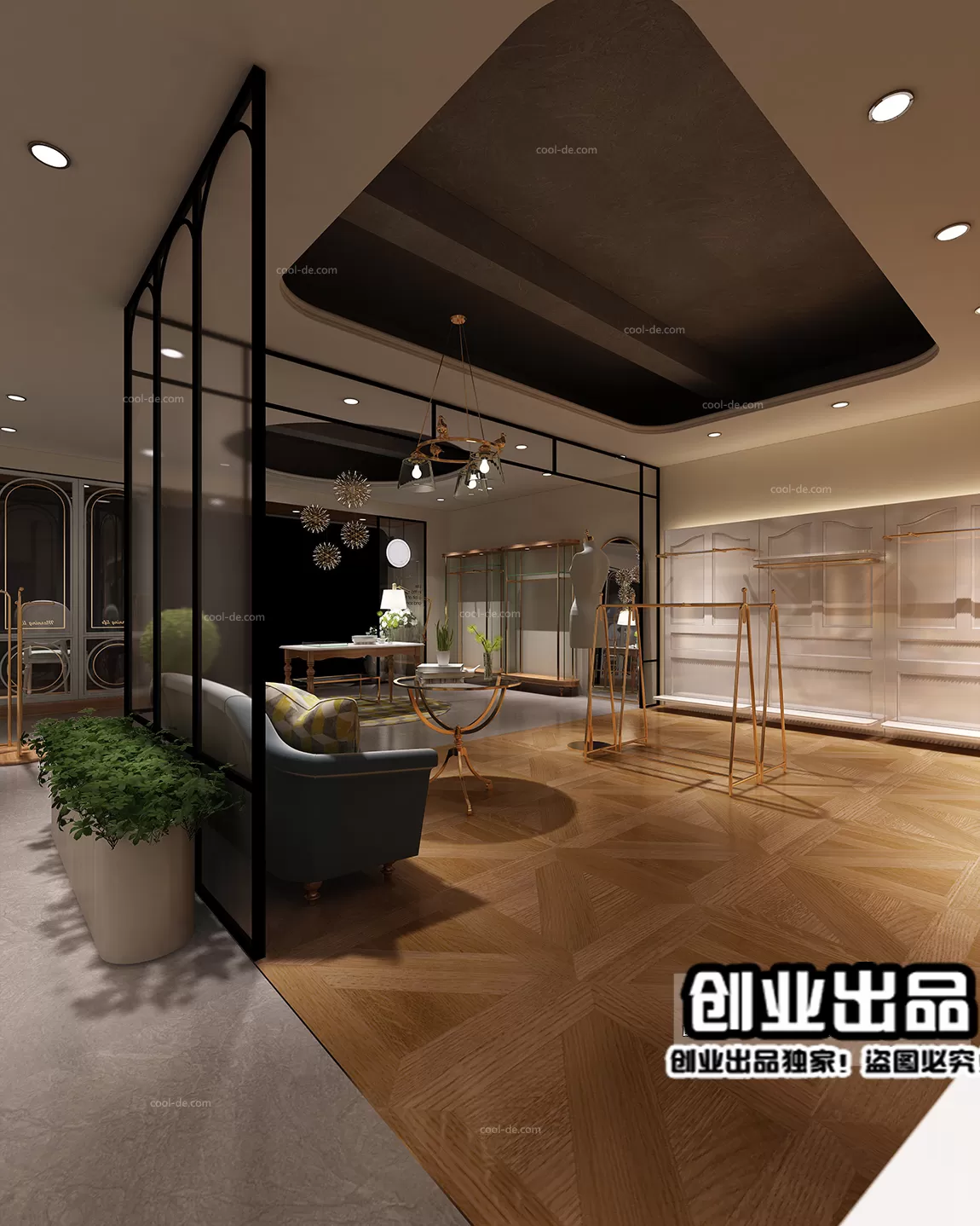 CLOTHING STORE – 3D SCENES – 0177