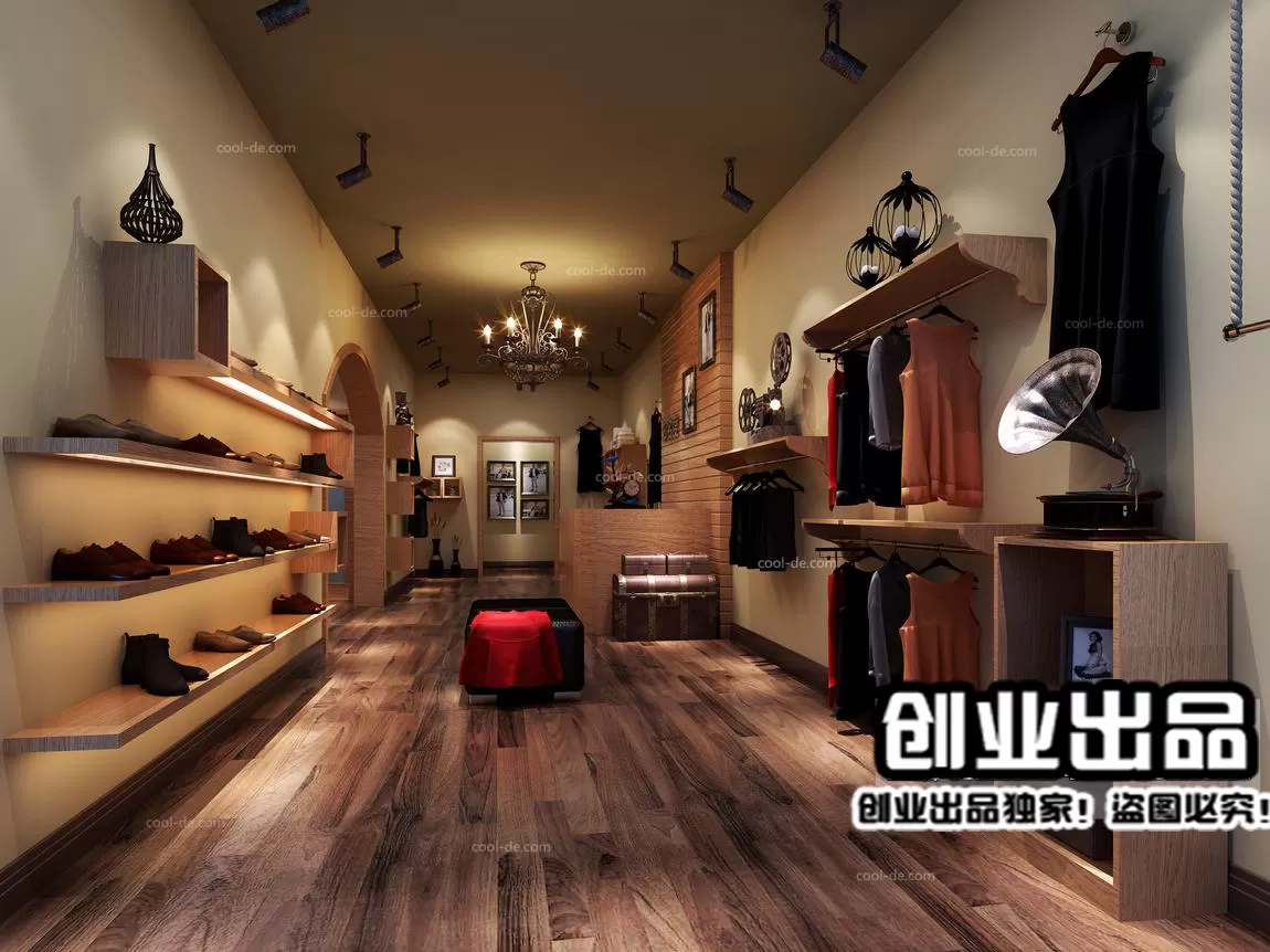 CLOTHING STORE – 3D SCENES – 0183