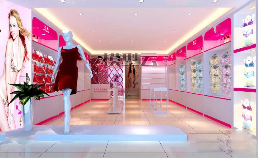 CLOTHING STORE – 3D SCENES – 0186