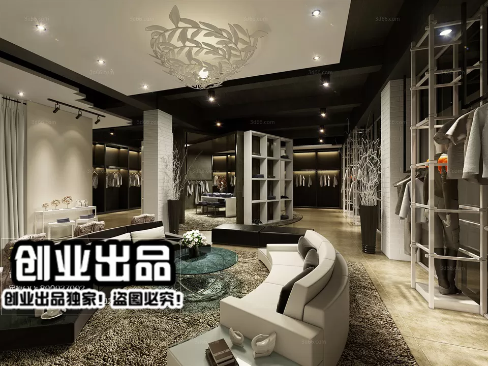 CLOTHING STORE – 3D SCENES – 0189