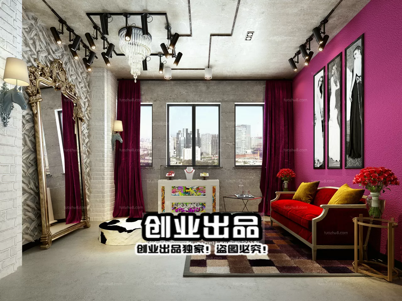 CLOTHING STORE – 3D SCENES – 0191