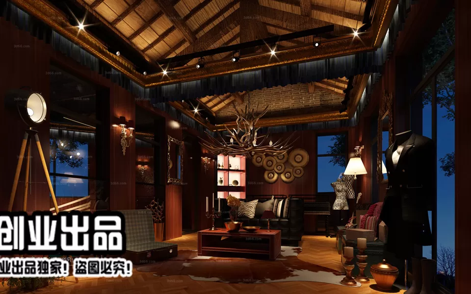 CLOTHING STORE – 3D SCENES – 0195