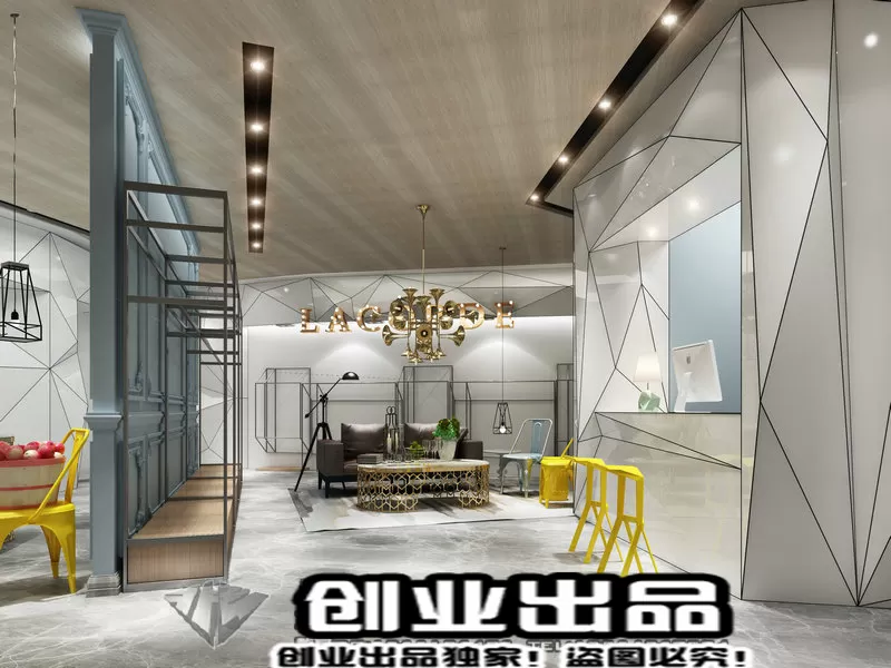 CLOTHING STORE – 3D SCENES – 0200