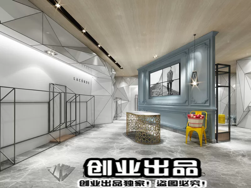 CLOTHING STORE – 3D SCENES – 0202