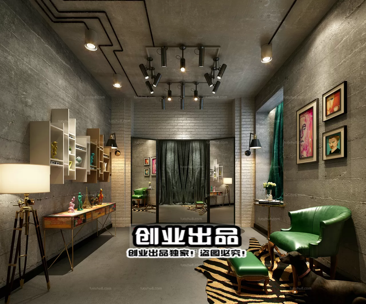 CLOTHING STORE – 3D SCENES – 0206