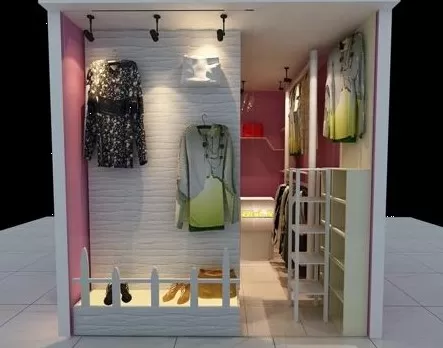 CLOTHING STORE – 3D SCENES – 0210