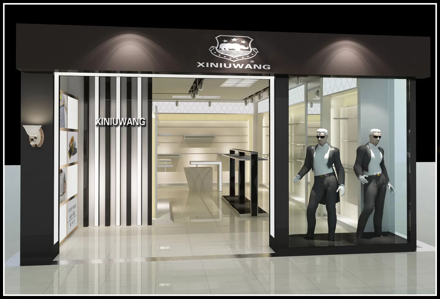 CLOTHING STORE – 3D SCENES – 0219