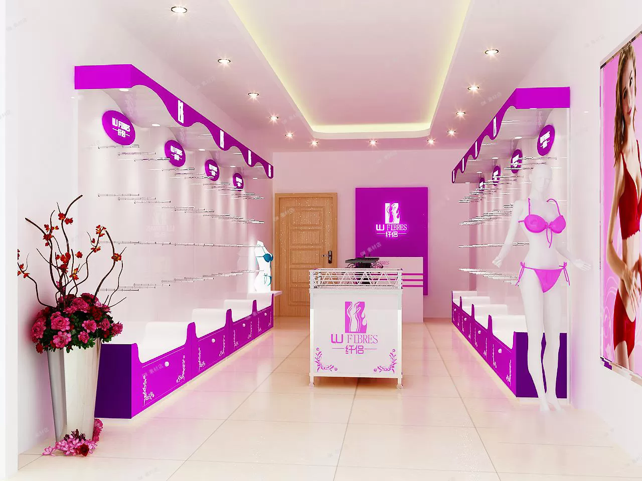 CLOTHING STORE – 3D SCENES – 0225