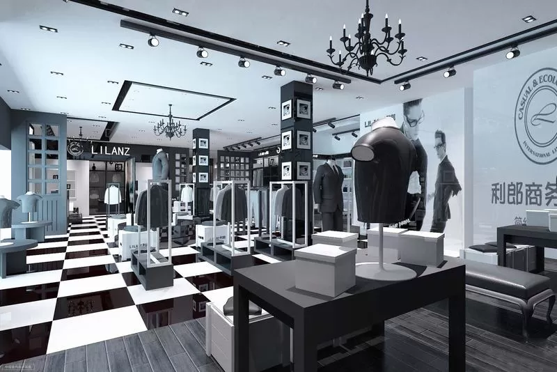 CLOTHING STORE – 3D SCENES – 0228