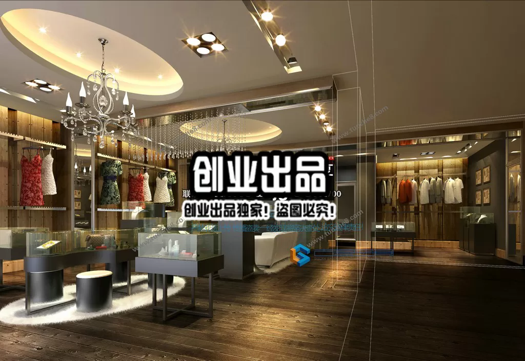 CLOTHING STORE – 3D SCENES – 0236