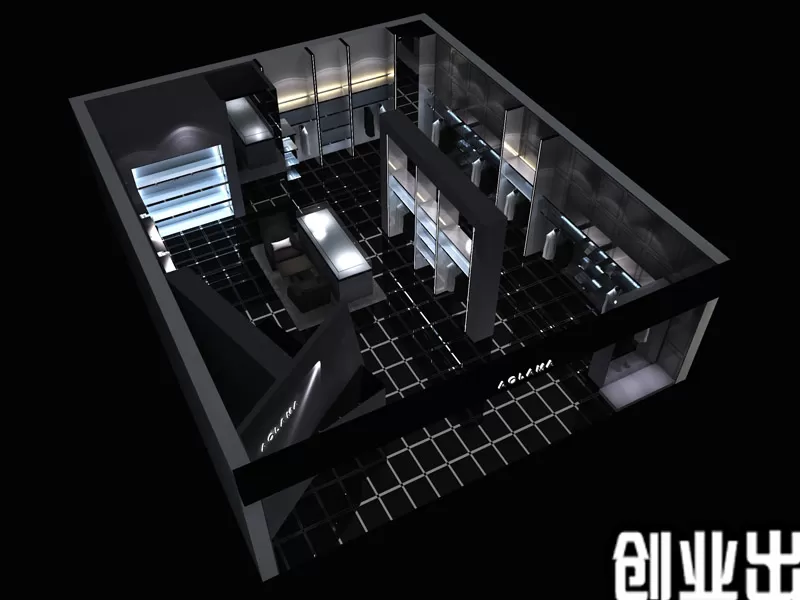 CLOTHING STORE – 3D SCENES – 0241