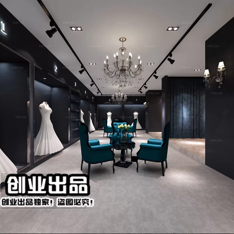 CLOTHING STORE – 3D SCENES – 0252