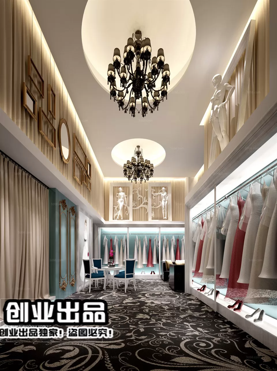 CLOTHING STORE – 3D SCENES – 0254