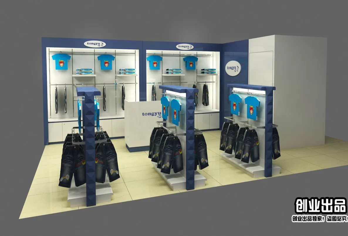 CLOTHING STORE – 3D SCENES – 0266