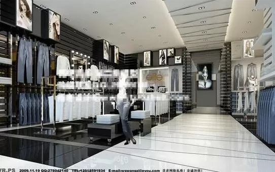 CLOTHING STORE – 3D SCENES – 0286